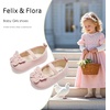 image:imageFelix amp Flora Soft Sole Baby Shoes  Infant Baby Walking Shoes Moccasinss Rubber Sole Crib ShoesB8731pink