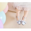image:imageFelix amp Flora Toddler Flower Girl Dress Shoes  Baby Girl Ballet Mary Jane Flats for Party School WeddingB325silver