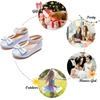 image:imageFelix amp Flora Toddler Flower Girl Dress Shoes  Baby Girl Ballet Mary Jane Flats for Party School WeddingB325silver
