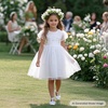 image:imageFelix amp Flora Toddler Flower Girl Dress Shoes  Baby Girl Ballet Mary Jane Flats for Party School WeddingB325white