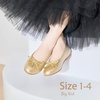 image:imageFelix amp Flora Toddler Flower Girl Dress Shoes  Baby Girl Ballet Mary Jane Flats for Party School WeddingB801golden