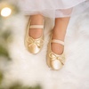 image:imageFelix amp Flora Toddler Flower Girl Dress Shoes  Baby Girl Ballet Mary Jane Flats for Party School WeddingB801golden