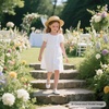 image:imageFelix amp Flora Toddler Flower Girl Dress Shoes  Baby Girl Ballet Mary Jane Flats for Party School WeddingB801white