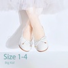 image:imageFelix amp Flora Toddler Flower Girl Dress Shoes  Baby Girl Ballet Mary Jane Flats for Party School WeddingB801white