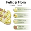 image:imageFelix amp Flora Toddler Flower Girl Dress Shoes  Baby Girl Ballet Mary Jane Flats for Party School WeddingBf04s Yellow