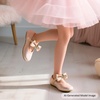image:imageFelix amp Flora Toddler Flower Girl Dress Shoes  Baby Girl Ballet Mary Jane Flats for Party School WeddingBf08s Dark Nude
