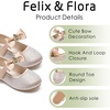 image:imageFelix amp Flora Toddler Flower Girl Dress Shoes  Baby Girl Ballet Mary Jane Flats for Party School WeddingBf08s Dark Nude