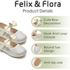 image:imageFelix amp Flora Toddler Flower Girl Dress Shoes  Baby Girl Ballet Mary Jane Flats for Party School WeddingBf08s Gold
