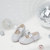 image:imageFelix amp Flora Toddler Flower Girl Dress Shoes  Baby Girl Ballet Mary Jane Flats for Party School WeddingBf08s Grey