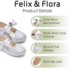 image:imageFelix amp Flora Toddler Flower Girl Dress Shoes  Baby Girl Ballet Mary Jane Flats for Party School WeddingBf08s Grey