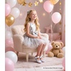image:imageFelix amp Flora Toddler Flower Girl Dress Shoes  Baby Girl Ballet Mary Jane Flats for Party School WeddingBf08s Grey