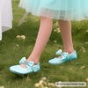 image:imageFelix amp Flora Toddler Flower Girl Dress Shoes  Baby Girl Ballet Mary Jane Flats for Party School WeddingBf15turquoise