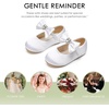 image:imageFelix amp Flora Toddler Flower Girl Dress Shoes  Baby Girl Ballet Mary Jane Flats for Party School WeddingBf15white