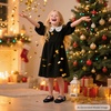 image:imageFelix amp Flora Toddler Flower Girl Dress Shoes  Baby Girl Ballet Mary Jane Flats for Party School WeddingBf18black