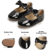 image:imageFelix amp Flora Toddler Flower Girl Dress Shoes  Girl Ballet Flats Party School Shoes WeddingB317 Black