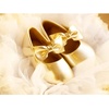 image:imageFelix amp Flora Toddler Flower Girl Dress Shoes  Girl Ballet Flats Party School Shoes WeddingB317 Gold