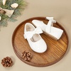 image:imageFelix amp Flora Toddler Flower Girl Dress Shoes  Girl Ballet Flats Party School Shoes WeddingB317ivory White