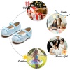 image:imageFelix amp Flora Toddler Flower Girl Dress Shoes  Girl Ballet Flats Party School Shoes WeddingB802gl Blue