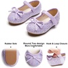 image:imageFelix amp Flora Toddler Flower Girl Dress Shoes  Girl Ballet Flats Party School Shoes WeddingB802gl Purple