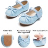 image:imageFelix amp Flora Toddler Flower Girl Dress Shoes  Girl Ballet Flats Party School Shoes WeddingB802glitter Blue