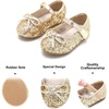 image:imageFelix amp Flora Toddler Flower Girl Dress Shoes  Girl Ballet Flats Party School Shoes WeddingB802glitter Gold