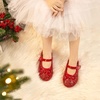 image:imageFelix amp Flora Toddler Flower Girl Dress Shoes  Girl Ballet Flats Party School Shoes WeddingB802glitter Red