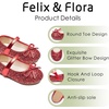 image:imageFelix amp Flora Toddler Flower Girl Dress Shoes  Girl Ballet Flats Party School Shoes WeddingB802glitter Red