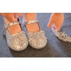 image:imageFelix amp Flora Toddler Flower Girl Dress Shoes  Girl Ballet Flats Party School Shoes WeddingB802glitter Silver