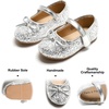 image:imageFelix amp Flora Toddler Flower Girl Dress Shoes  Girl Ballet Flats Party School Shoes WeddingB802glitter Silver