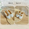 image:imageFelix amp Flora Toddler Flower Girl Dress Shoes  Girl Ballet Flats Party School Shoes WeddingB802glitter White