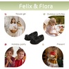 image:imageFelix amp Flora Toddler Flower Girl Dress Shoes  Girl Ballet Flats Party School Shoes WeddingB803black