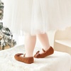 image:imageFelix amp Flora Toddler Flower Girl Dress Shoes  Girl Ballet Flats Party School Shoes WeddingB803brown
