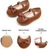 image:imageFelix amp Flora Toddler Flower Girl Dress Shoes  Girl Ballet Flats Party School Shoes WeddingB803brown
