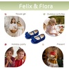 image:imageFelix amp Flora Toddler Flower Girl Dress Shoes  Girl Ballet Flats Party School Shoes WeddingB803navy Blue