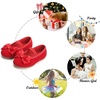 image:imageFelix amp Flora Toddler Flower Girl Dress Shoes  Girl Ballet Flats Party School Shoes WeddingB803red
