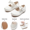image:imageFelix amp Flora Toddler Flower Girl Dress Shoes  Girl Ballet Flats Party School Shoes WeddingB816ivory White