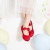 image:imageFelix amp Flora Toddler Flower Girl Dress Shoes  Girl Ballet Flats Party School Shoes WeddingB816red