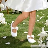image:imageFelix amp Flora Toddler Flower Girl Dress Shoes  Girl Ballet Flats Party School Shoes WeddingB816white