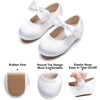 image:imageFelix amp Flora Toddler Flower Girl Dress Shoes  Girl Ballet Flats Party School Shoes WeddingB816white