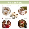 image:imageFelix amp Flora Toddler Flower Girl Dress Shoes  Girl Ballet Flats Party School Shoes WeddingB819gold