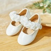 image:imageFelix amp Flora Toddler Flower Girl Dress Shoes  Girl Ballet Flats Party School Shoes WeddingB819white
