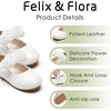 image:imageFelix amp Flora Toddler Flower Girl Dress Shoes  Girl Ballet Flats Party School Shoes WeddingB819white