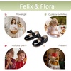 image:imageFelix amp Flora Toddler Flower Girl Dress Shoes  Girl Ballet Flats Party School Shoes WeddingB821black