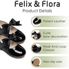 image:imageFelix amp Flora Toddler Flower Girl Dress Shoes  Girl Ballet Flats Party School Shoes WeddingB821black