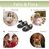 image:imageFelix amp Flora Toddler Flower Girl Dress Shoes  Girl Ballet Flats Party School Shoes WeddingB821glitter Black