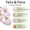 image:imageFelix amp Flora Toddler Flower Girl Dress Shoes  Girl Ballet Flats Party School Shoes WeddingB821glitter Pink