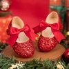 image:imageFelix amp Flora Toddler Flower Girl Dress Shoes  Girl Ballet Flats Party School Shoes WeddingB821glitter Red