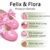 image:imageFelix amp Flora Toddler Flower Girl Dress Shoes  Girl Ballet Flats Party School Shoes WeddingB821hot Pink