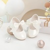 image:imageFelix amp Flora Toddler Flower Girl Dress Shoes  Girl Ballet Flats Party School Shoes WeddingB821ivory White
