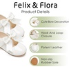 image:imageFelix amp Flora Toddler Flower Girl Dress Shoes  Girl Ballet Flats Party School Shoes WeddingB821ivory White